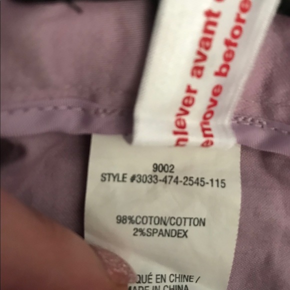 Laura Lilac Capris - Picture 5 of 8